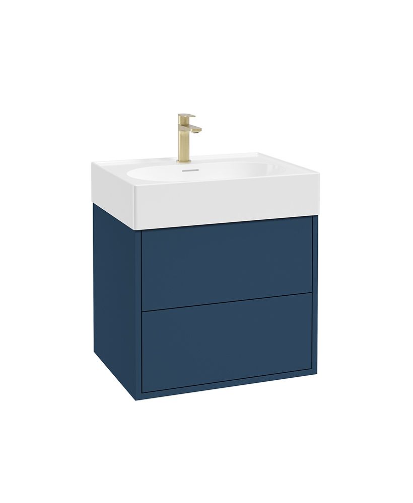 Pulse 2 Drawer Wallhung Vanity Unit Riverside