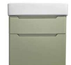 Reef 2 Drawer Wallhung Vanity Unit Claypit