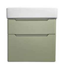 Reef 2 Drawer Wallhung Vanity Unit Claypit