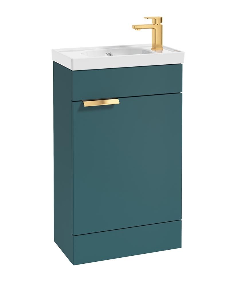 Stockholm Floor Standing 1 Door Cloakroom Unit Matt