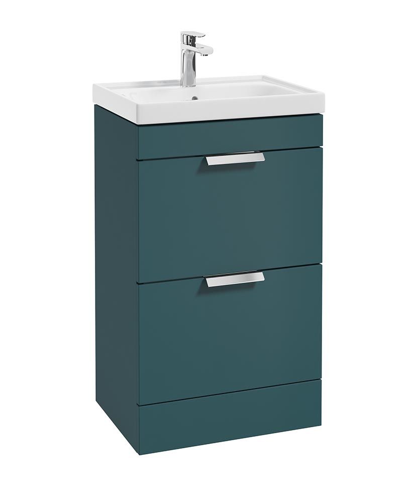 Stockholm Floor Standing 2 Drawer Unit Matt