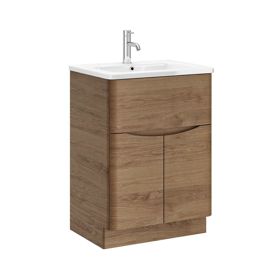 Zola Floor Standing 1Drawer 2 Door Unit Medium