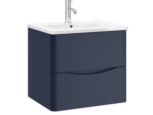 Zola Wallhung 2 Drawer Unit Deep Matt