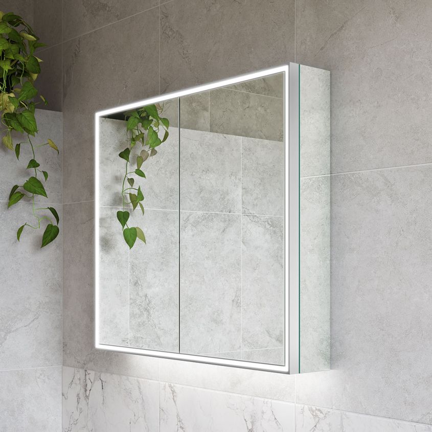 Maya 2 Door Mirror Cabinet