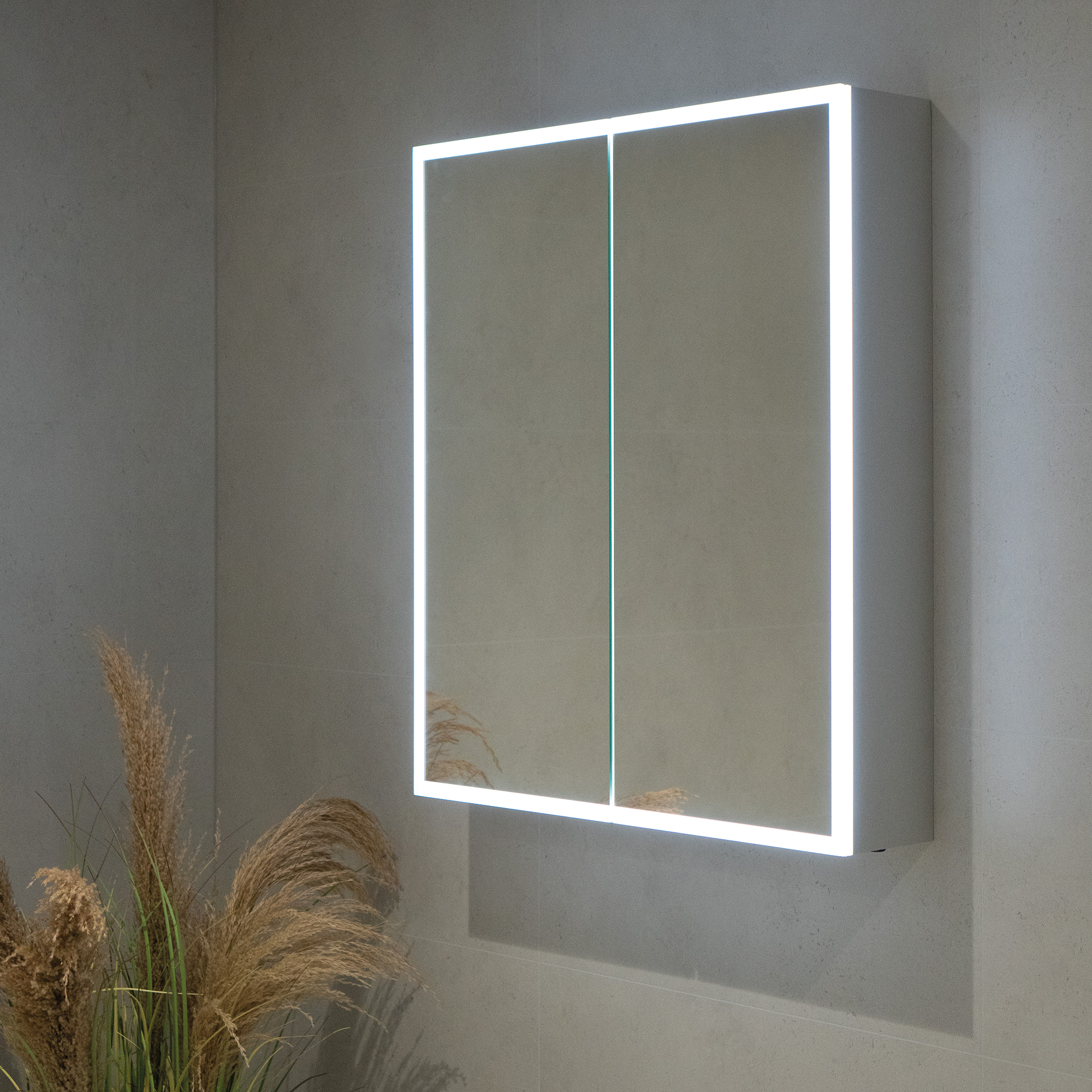 Qubic LED Mirror