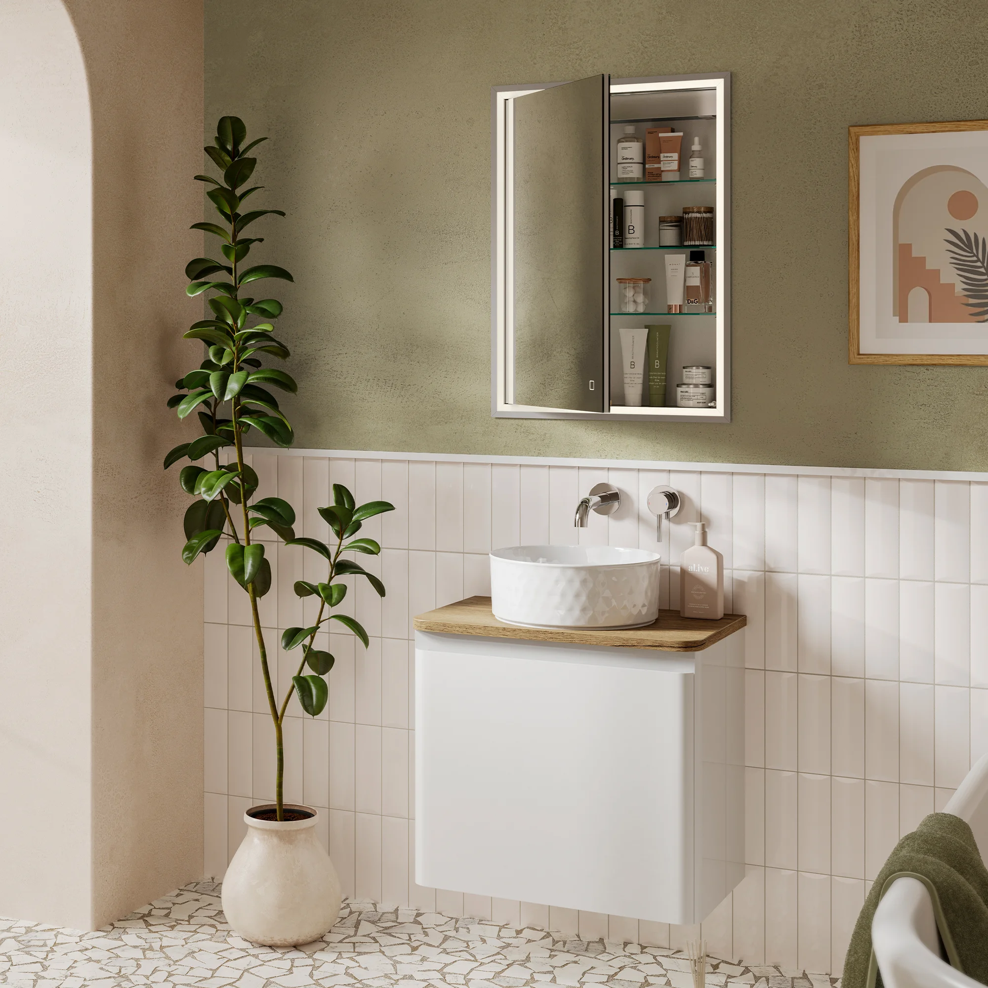 Vanqush Bathroom Cabinet