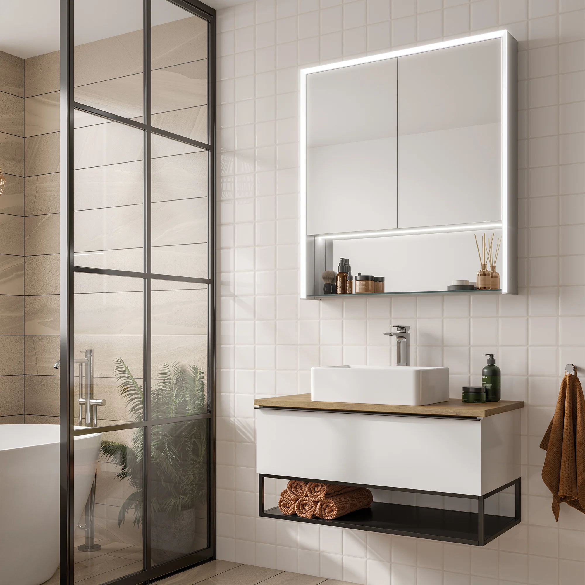 Verve Mirror Cabinet